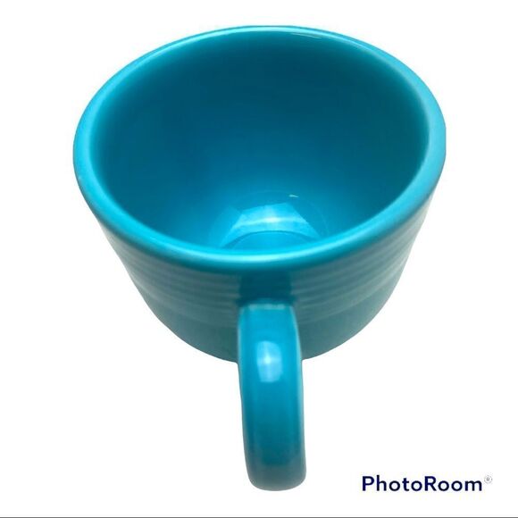 Homer Laughlin Fiesta Turquoise Coffee Cup - Picture 4 of 6